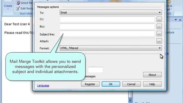 How to Mail Merge with attachment in Outlook смотреть онлайн