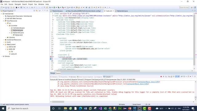 [Lập Trình Java Web] - Bài 08: ServletContext trong Java Servlet смотреть онлайн