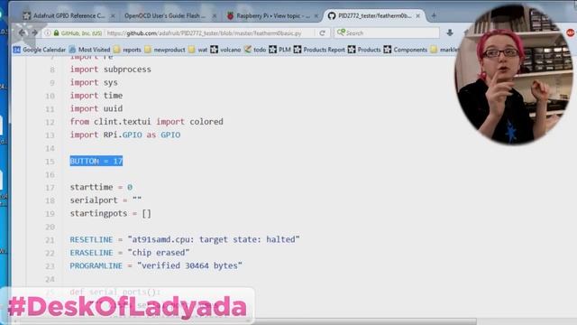 Stand alone OpenOCD tester using @raspberry_pi #DeskofLadyada @adafruit 3/18/16 http://www.youtube. смотреть онлайн