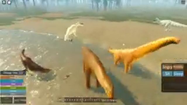 ROBLOX ❤️️ DINOSAUR WORLD MOBILE ? ? прохождение крутые динозавры ✅ часть 1 смотреть онлайн