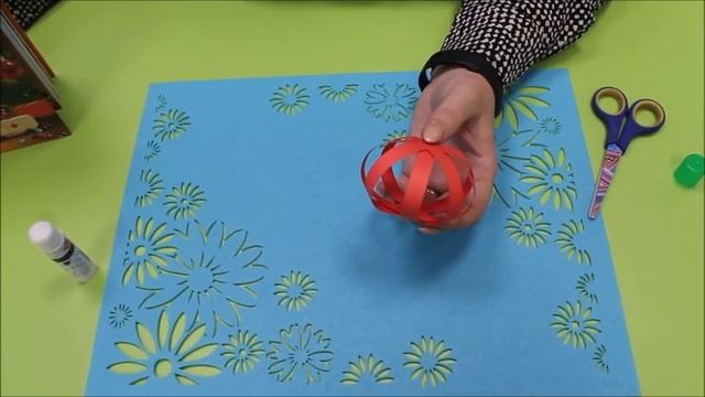 Мастер-класс по изготовлению игрушки в технике бумажных шаров из полосок «Дед Мороз» смотреть онлайн