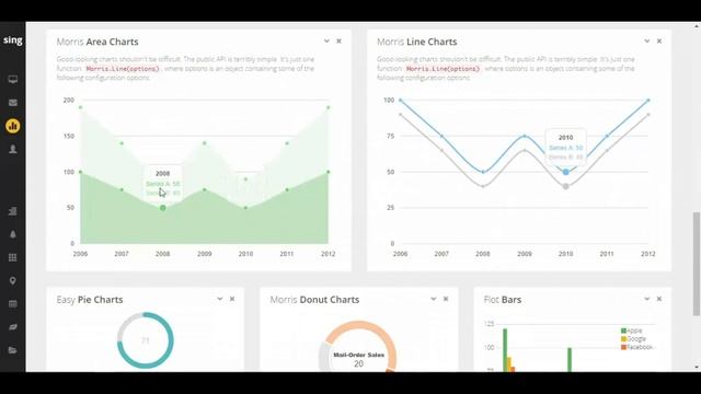 Sing App - Wrap Bootstrap Brand New admin dashboard Template смотреть онлайн
