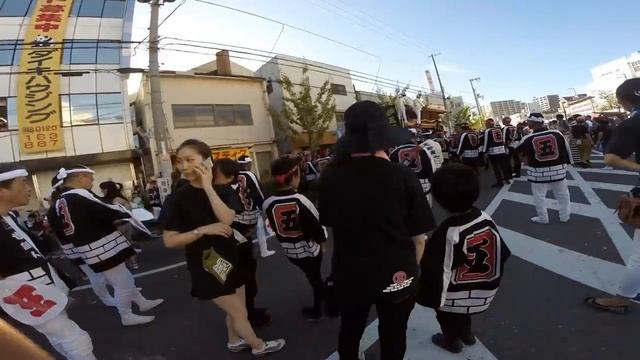 21 День в Японии, часть 22 - Осака, Кишивада. Danjiri Matsuri фестиваль (Osaka, Kishiwada) ч1. смотреть онлайн