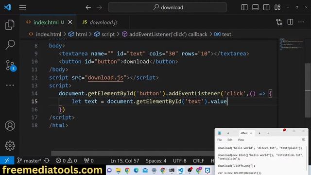 Javascript Download.js Example to Download Text,Blob & Images From URL With Filename in Browser смотреть онлайн