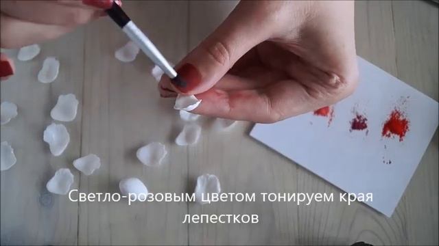 Мастер-класс по лепке розы из полимерной глины | DIY | Polymer clay tutorial | rose| смотреть онлайн