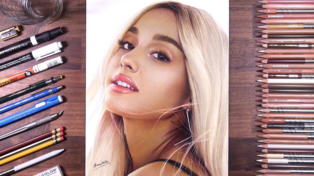 Drawing Ariana Grande   Drawholic