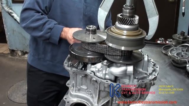 Subaru CVT Repair- Lineartronic TR 690 Disassembly смотреть онлайн