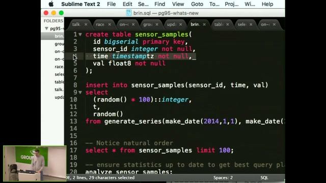 What's New in PostgreSQL 9.5 with Jack Christensen смотреть онлайн