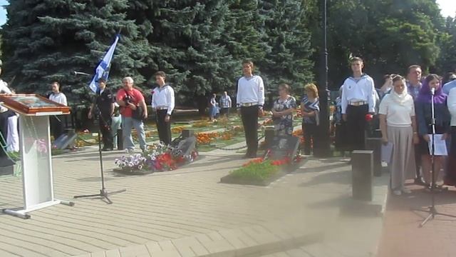 Годовщина гибели АПРК "Курск" смотреть онлайн