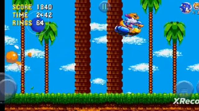 соник трибл трабл 16-бит на телефон