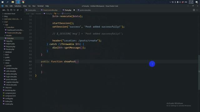 Creating a PHP OOP PDO MVC CRUD CMS part 17. смотреть онлайн