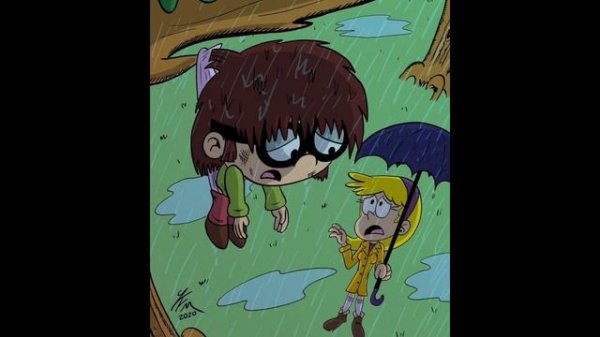 sad loud house kids sad family art