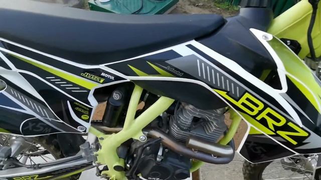 Заводим на холодную китайский эндуро мотоцикл Brz X5m 250cc Dirtbike