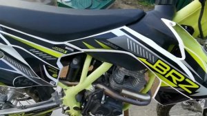 Заводим на холодную китайский эндуро мотоцикл Brz x5m 250cc dirtbike