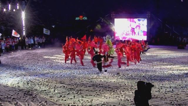 Финал XXXVI областных зимних сельских спортивных игр Снежные узоры Церемония открытия смотреть онлайн