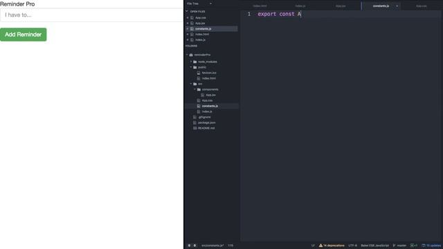 35 - React JS and Redux - Mastering Web Apps: Introducing Actions and Action Creators смотреть онлайн