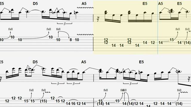 AC/DC- Back In Black GUITAR TAB