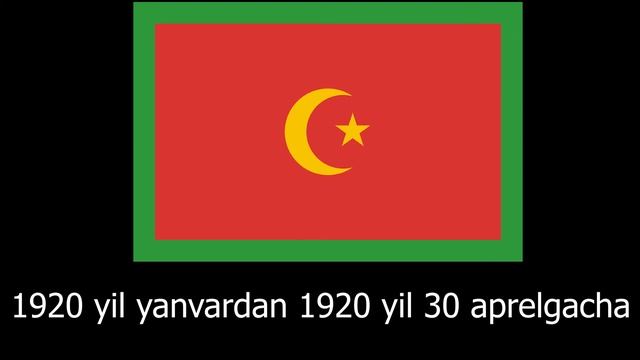 Ozbekiston Bayrogi Tarixi: тарихий эволюция  Ozbekiston Madhiyasi Флаг Узбекистана