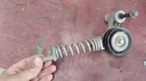Ремонт натяжителя ремня OPEL ASTRA H Z14XEP