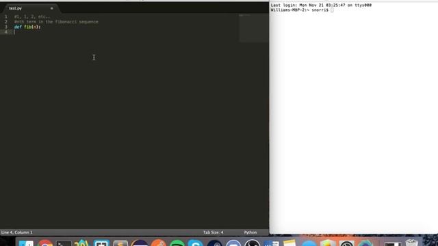 Using Python: Recursion and the Fibonacci Sequence смотреть онлайн