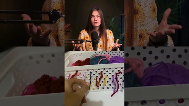 Лайфхак как легко вязать в несколько нитей смотреть онлайн