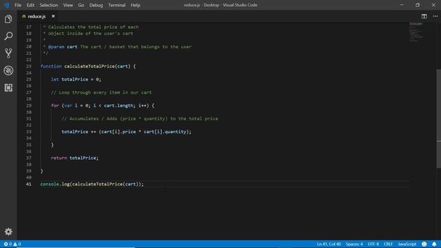 JavaScript Array Reduce - Tutorial смотреть онлайн