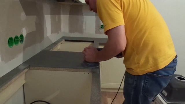 Монтаж столешницы из искусственного камня смотреть онлайн