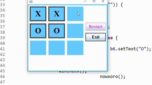Tic tac toe ⭕❌ Game ? in java #java #gaming #tutorial #begginers #youtubevideo #development смотреть онлайн