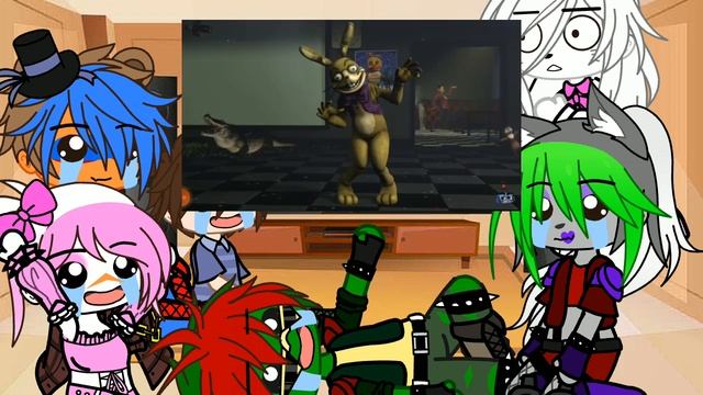security breach react to giltchtrap meet vanny смотреть онлайн