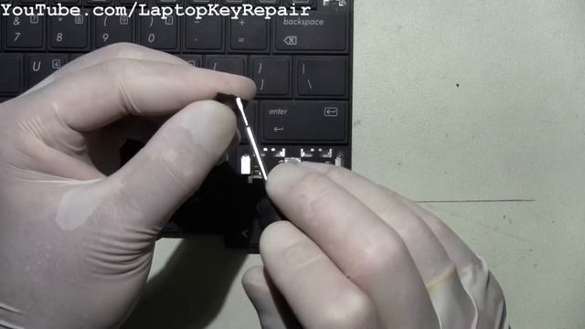 How to Repair KeyCap Cap HP EliteBook 2540P Keyboard Key Replacement Enter Shift Space Del/Delete смотреть онлайн