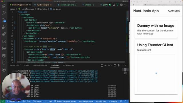 Nuxt Ionic: Full Stack Mobile With Prisma SQLite & Ionic Framework w/ Capacitor смотреть онлайн