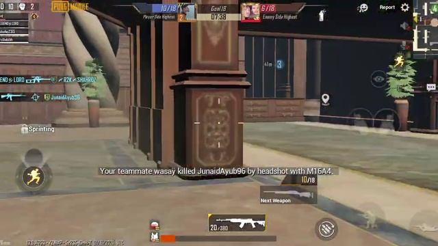 Gun Game | Pubg Mobile | 12 Combo High aim Gameplay | must watch смотреть онлайн