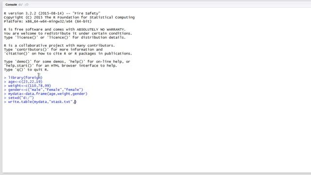 R Programming Export Dataframe to SASS Data смотреть онлайн