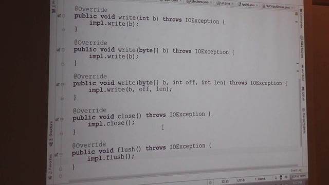 Java Core December: IO. Лекция #12 (Часть 4) смотреть онлайн