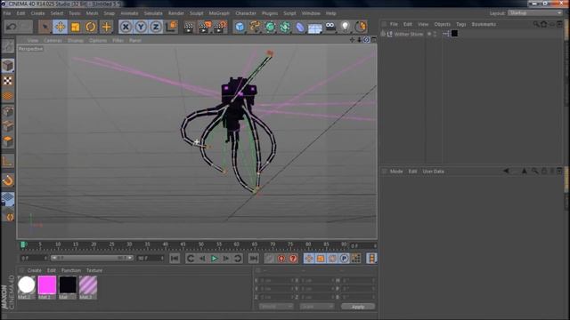 Minecraft Cinema4D: Improved Wither Storm Episode 4 Rig Pack смотреть онлайн
