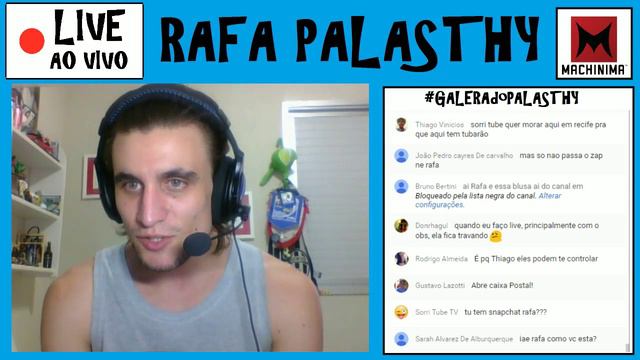 LIVE STREAM #32 - BATE PAPO COM A #GALERAdoPALASTHY E MAIS (AO VIVO) - #RP5K [ 720p60 ] 15-ABR-2016 смотреть онлайн