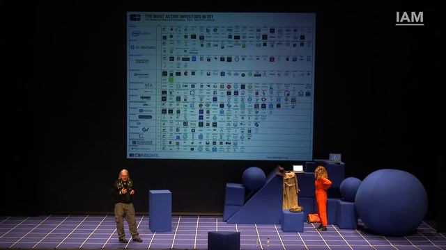 IAM Talks Jasmina Tesanovic & Bruce Sterling Closing Act IAM Weekend 17 The Renaissance of Ut смотреть онлайн
