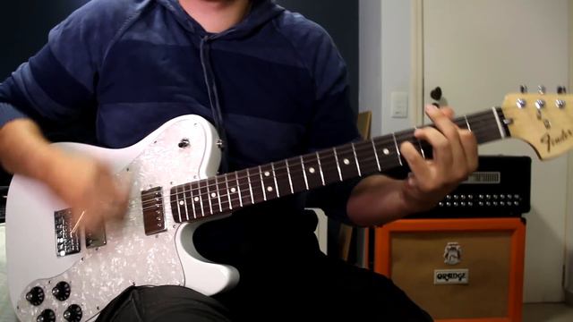 Foo Fighters - Learn To Fly - Guitar Cover and Tabs - Fender Chris Shiflett Telecaster смотреть онлайн
