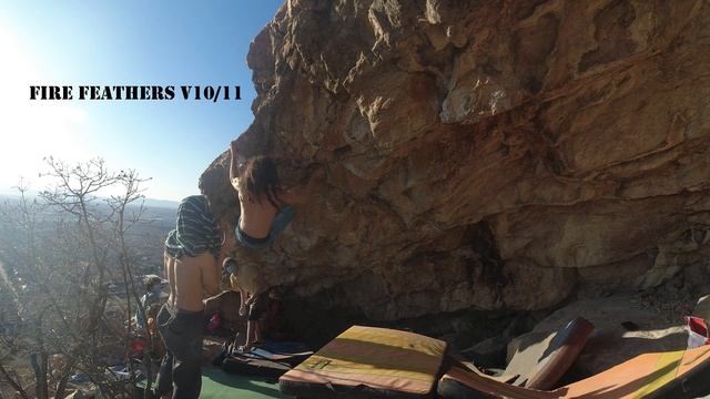 Fire Feathers (V10/11) -- Ogden -- Spirit Walker Cave смотреть онлайн