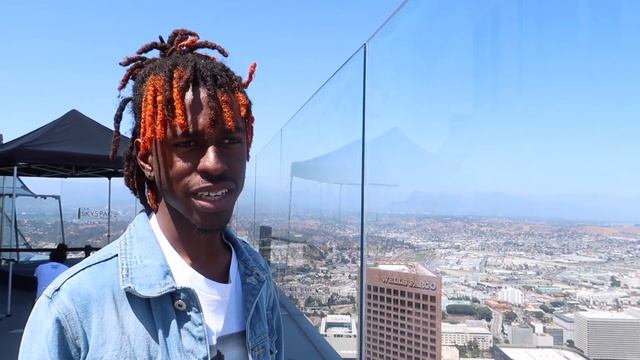 OUE SKYSPACE LA VLOG (BEST VIEW IN LA!!) смотреть онлайн