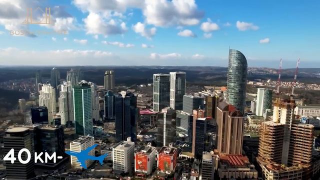 Элитные квартиры в Стамбуле с видом на 360 градусов. Квартиры с видом на весь Стамбул| Обзор № 28 смотреть онлайн