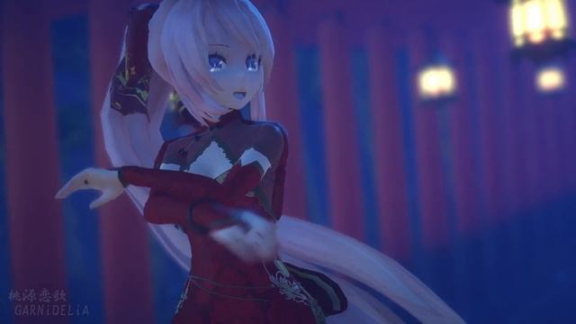 【ＭＭＤ】洛天依、弱音ハク、巡音ルカで「 桃源恋歌 tougenrenka 」 4K смотреть онлайн