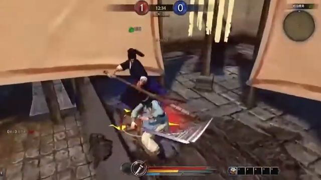Master of Meteor Blades - Debut test game footage смотреть онлайн