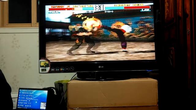NVIDIA Project Shield Console Game #3 HDMI TV-OUT Tekken 3 (엔비디아 프로젝트 쉴드 철권3) 게임폰 영상 смотреть онлайн