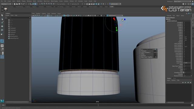 2d - Создание моделей, их освещение и рендеринг в MAYA смотреть онлайн