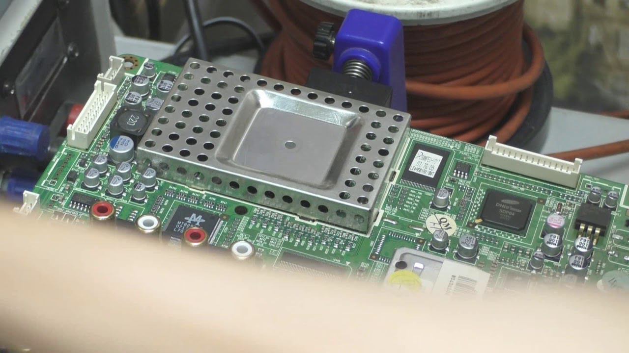 ремонт телевизора samsung le46s81b искажения при приеме программ смотреть онлайн