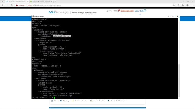 DELL EMC PowerScale CSI Driver: ReadWriteMany Volumes VMware vSphere with Tanzu смотреть онлайн