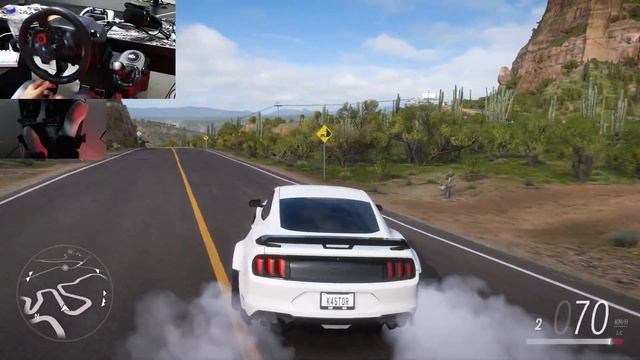 FORD MUSTANG RTR SPEC 5 | Forza Horizon 5 | Logitech g29 Gameplay (4K 60FPS) смотреть онлайн