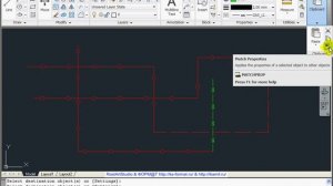AutoCAD 2011  Урок 76  Тип, цвет, толщина линий