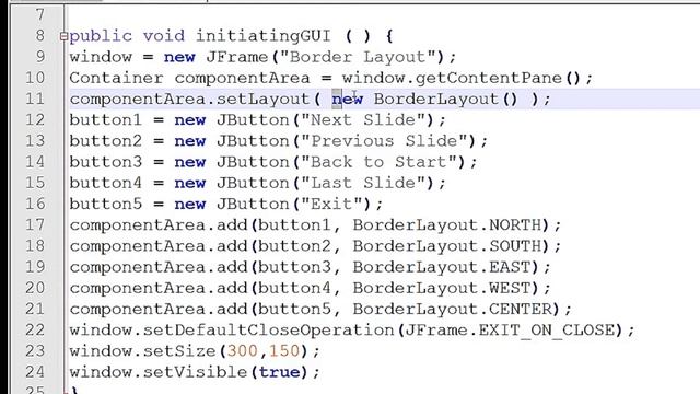 25. Border Layout Manager of GUI (CS506) смотреть онлайн